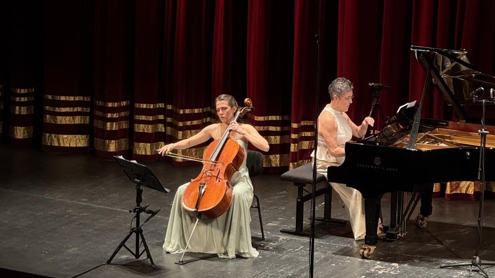 Piyanist Zümrüt Alieva ve Çellist Selin Nardemir Önertürk'ten konser