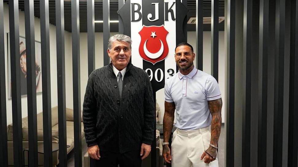 Quaresma'dan Serdal Adalı'ya ziyaret