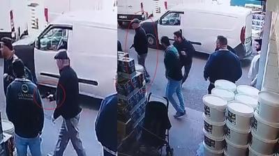 �� g�r��mesinde kur�unlar�n hedefi oldu! �stanbul'da silahl� bask�n