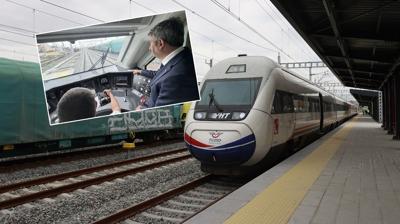 220 km h�z denendi! 2 il aras� mesafe 40 dakikada a��ld�  