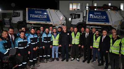 Bakan I��khan'dan �antiyede s�rpriz ziyaret: 1 May�s'� i��ilerle kar��lad�