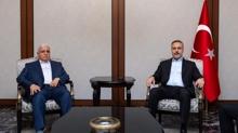 Bakan Fidan, el-Feyyad ile g�r��t�
