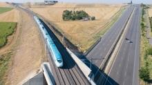Yeni h�zl� tren hatt� i�in geri say�m! Seyahat s�resi 1 saat 35 dakikaya d��ecek