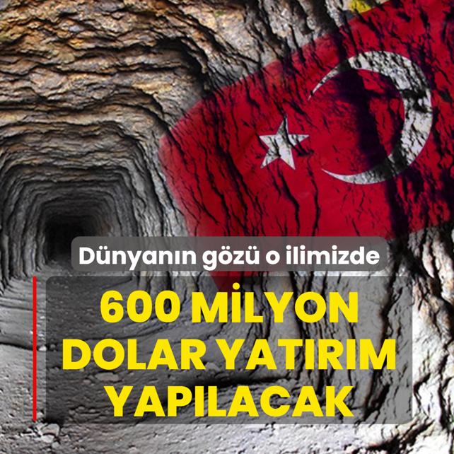 T�m d�nyan�n g�z� o ilimizde! �retim i�in tarih verildi: 600 milyon dolarl�k yat�r�m olacak