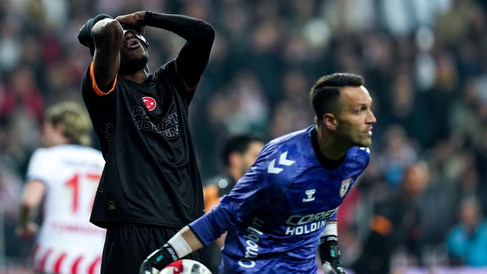 Galatasaray, ligde bu sezon 4. kez mağlup