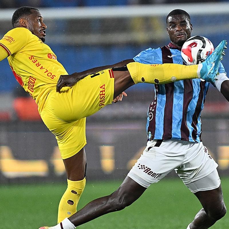 MA� SONUCU: Trabzonspor 1-1 G�ztepe