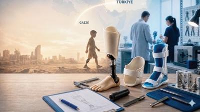 6 bin gazeli �ocu�a umut protezi... S�re� STK'larla y�r�t�lecek