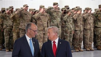 Trump-Merz restle�mesinde yeni perde! Pentagon karar� duyurdu