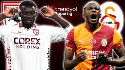 Samsunspor - Galatasaray ma� kadrosu! S�per Lig Samsunspor - Galatasaray ilk 11'leri belli oldu mu?