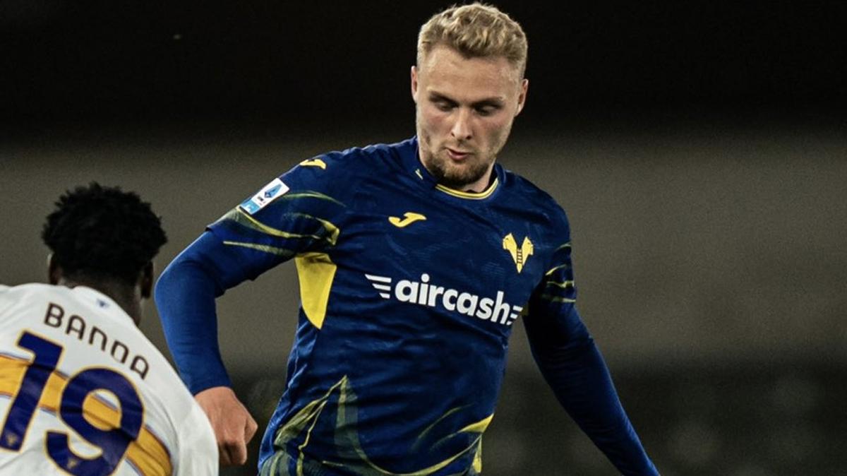 hellas verona victor nelsson serie a foto�raflar� resimleri