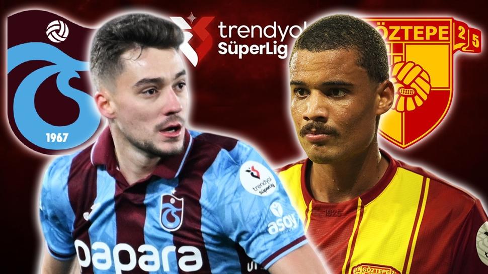 Trabzonspor - G�ztepe ma� kadrosu! S�per Lig: Trabzonspor - G�ztepe ilk 11'leri belli oldu mu?