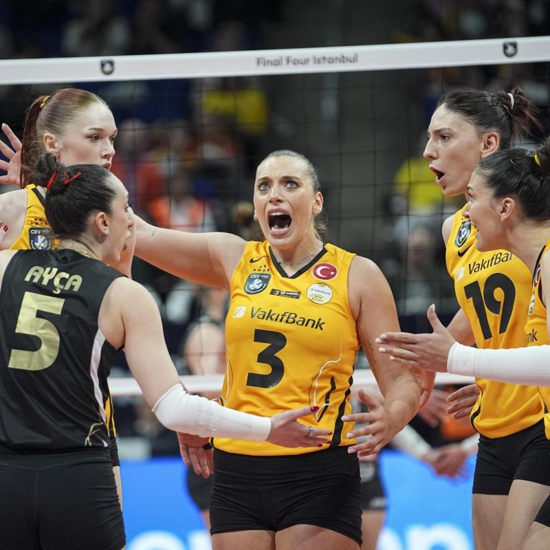 Vak�fBank CEV �ampiyonlar Ligi'nde finalde!