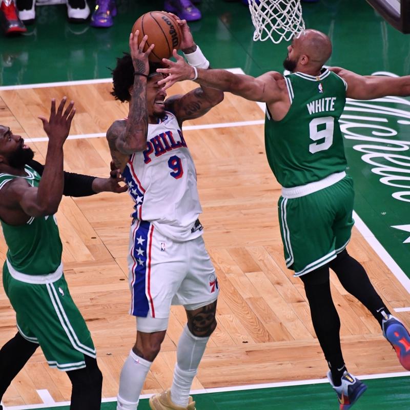 Philadelphia 76ers, Boston Celtics'i yenerek yar� finale y�skeldi