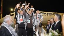 59 cesur y�rek �stanbul'da! ''U�rad���m�z i�kenceyi Filistin her g�n ya��yor''
