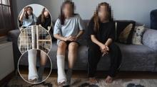 Ba��bo� k�pekler iki karde�in kabusu oldu: Deh�et anlar�n� saniye saniye anlatt�lar