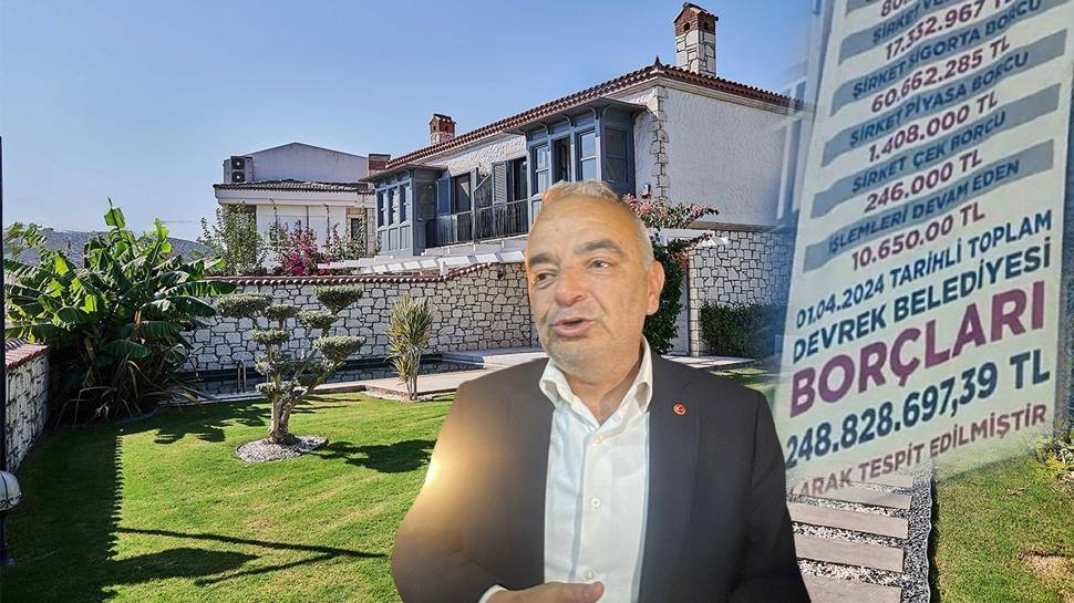 10 milyonluk villaya 30 bin TL'lik 