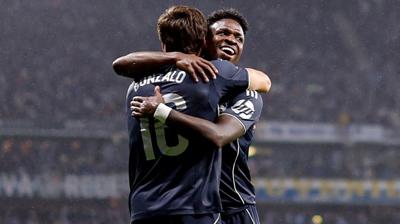 Real Madrid, Espanyol'u Vinicius'un dublesiyle ge�ti