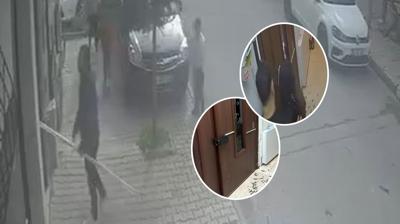 Topu vermeyince ��lg�nda d�nd�! �ocuklara sald�rd�, bina sakinlerine b��ak �ekti