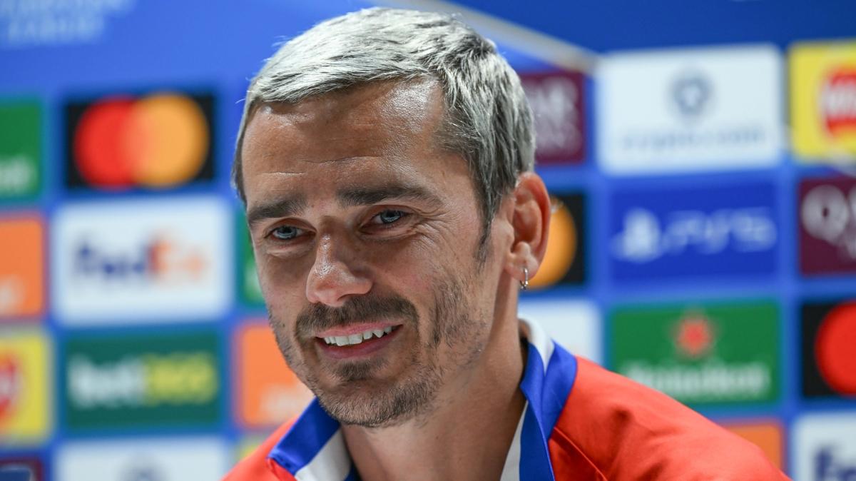 antoine griezmann atletico madrid a��klama foto�raflar� resimleri