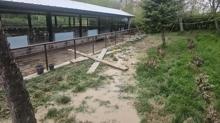Sel restoranlar� yuttu! ''G�z g�re g�re geldi, hi�bir �ey yapamad�k''