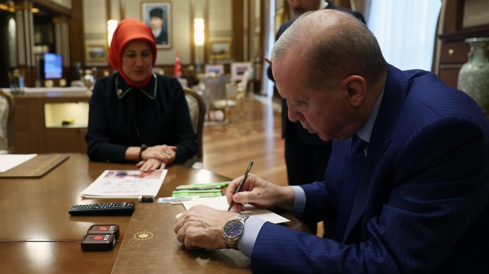 Başkan Erdoğan'dan Türk Kızılay'a kurban bağışı