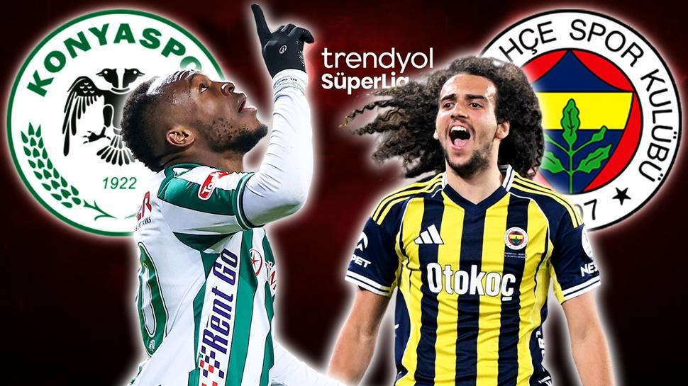 Konyaspor - Fenerbah�e ma�� ne zaman? S�per Lig FB ma�� saat ka�ta, hangi kanalda?