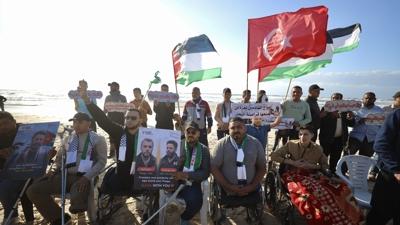 Gazze'den Sumud Filosu aktivistlerine selam: Burada sizi bekliyor olaca��z