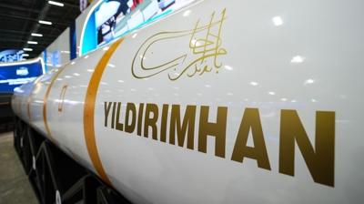 T�rkiye'nin yeni hipersonik f�zesi... YILDIRIMHAN ilk kez g�r�c�ye ��kt�