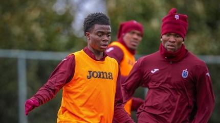 Trabzonspor'da Be�ikta� ma�� haz�rl�klar� ba�lad�