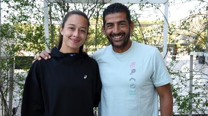 Zeynep S�nmez'in antren�r�nden iddial� ��k��! 'Her oyuncuyla rekabete haz�r�z'