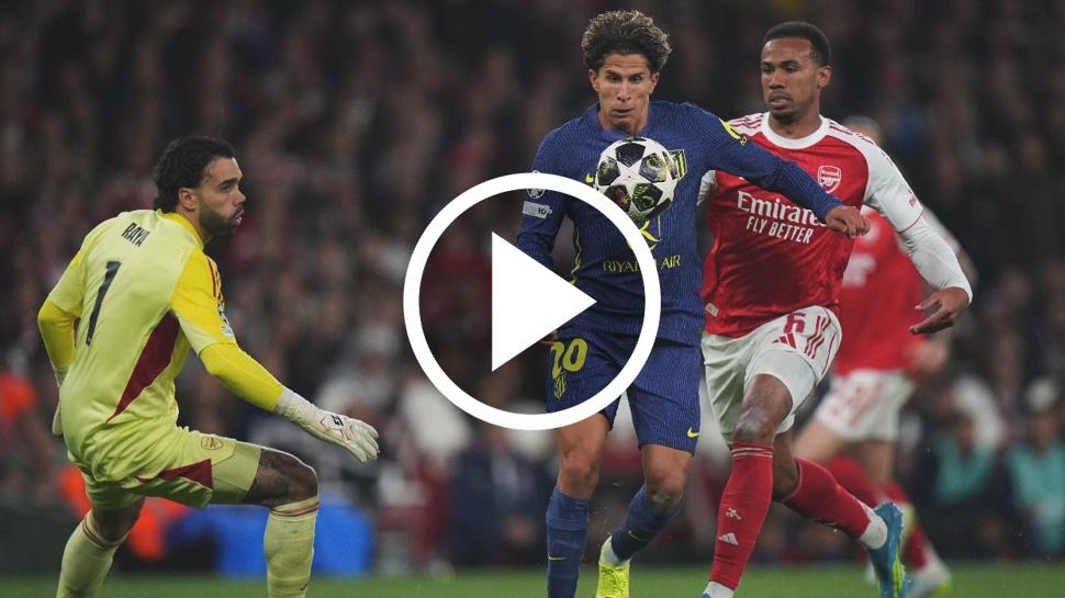 Arsenal - Atletico Madrid ma�� �zet izle! �ampiyonlar Ligi Arsenal ma� �zeti (1-0)