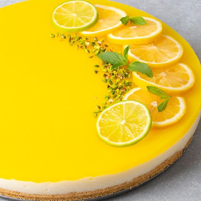 F�r�na son! Sadece 15 dakikada haz�rlanan efsane tatl� limonlu cheesecake tarifi