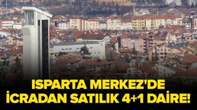 Isparta'da icradan sat�l�k 4+1 daire!