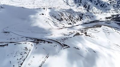 K�� turizminin merkezi... Paland�ken'de kayak sezonunu tamamland�!