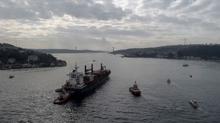 Bo�az'da gemi ar�zas�... �stanbul'da deniz trafi�i ask�ya al�nd�