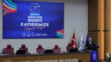 Kayseri 2029 D�nya Spor Ba�kenti oldu