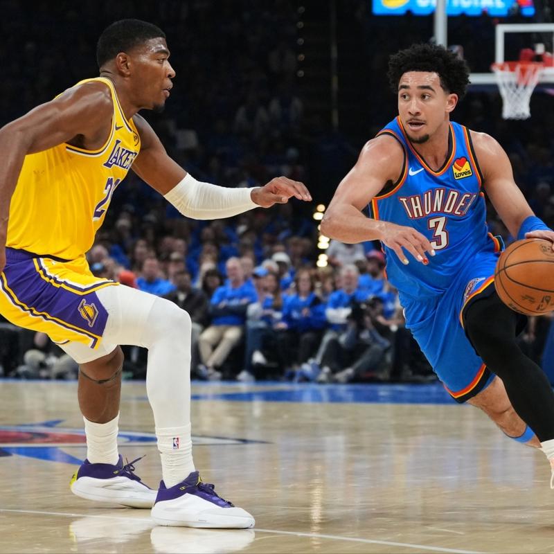 Thunder, Lakers'� ma�lup ederek seride �ne ge�ti