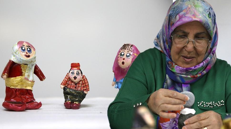 Doğanın taşları ekonomiye dönüşüyor! Taştan bebeklere yoğun talep