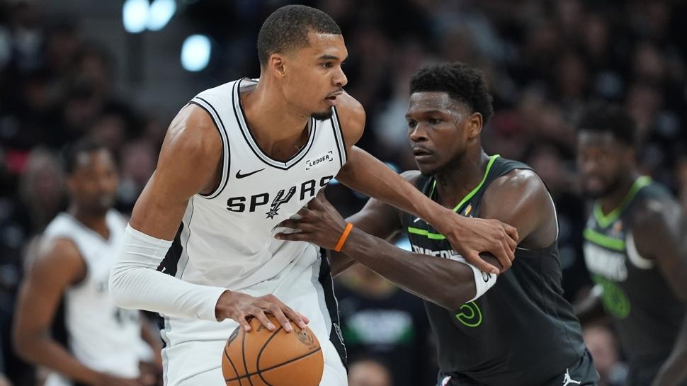 Minnesota Timberwolves'u farklı yenen San Antonio Spurs, seride eşitliği yakaladı