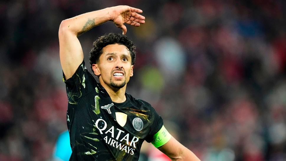 PSG'nin kaptanı Marquinhos, Şampiyonlar Ligi tarihine geçti