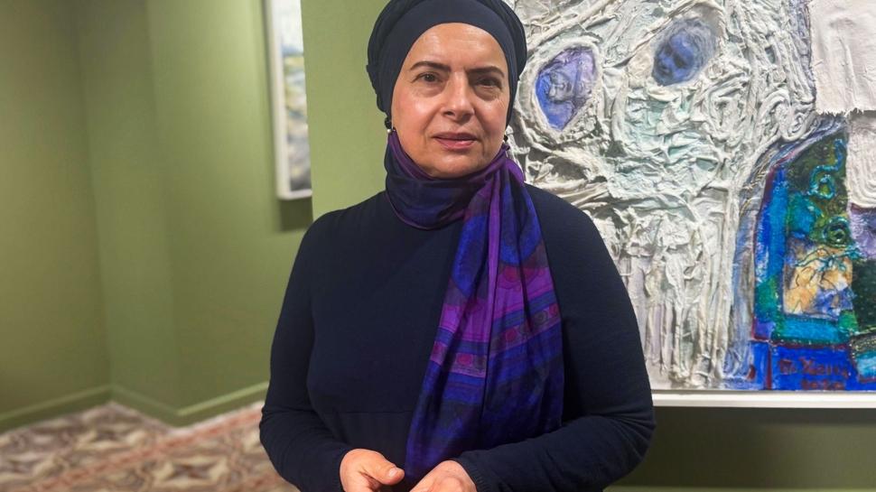 Ressam Hülya Yazıcı 40 yılın Perde'sini araladı