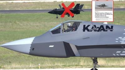 Avrupa F-35'in alternatifini buldu: Rotay� KAAN'a �evirdiler