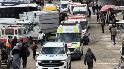 ��galci �srail Gazze'de polis noktas�na sald�rd�: 3 ki�i hayat�n� kaybetti