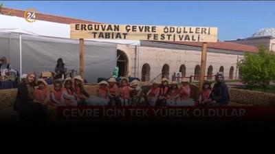 Erguvan �evre �d�lleri sahiplerini buldu: S�f�r at�k konusuna dikkat �ekildi