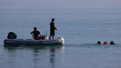 Side'de tatil facias�: Rus turist denizde can verdi
