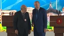 Ba�kan Erdo�an'dan Tebbun'a ni�an tevcihi
