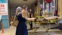 Evde korku dolu anlar! Ranzadan d��en �ocuk kafatas�n� k�rd�