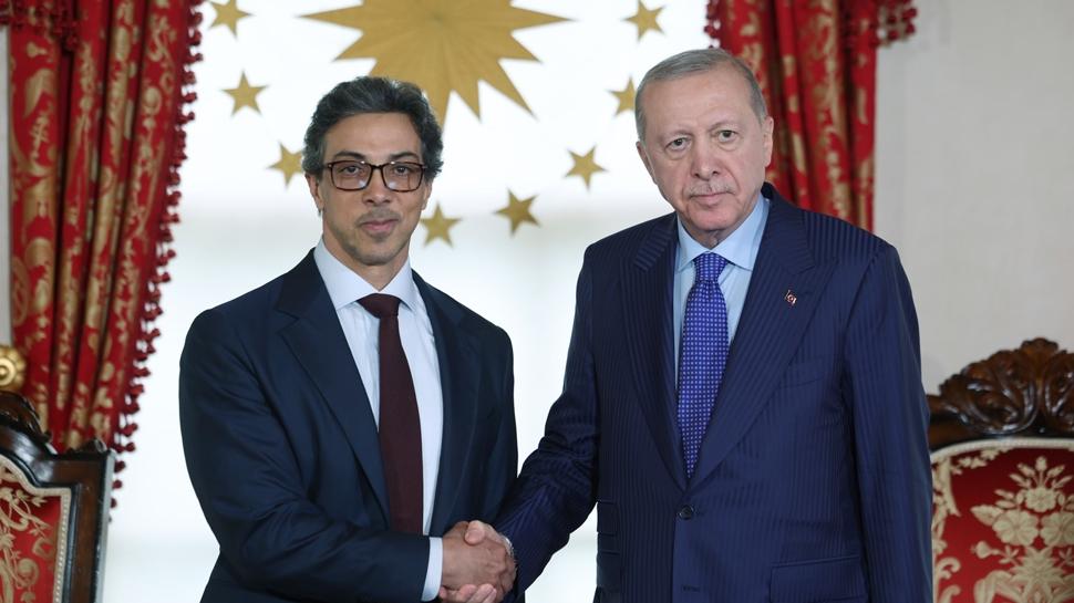 Başkan Erdoğan, Zayid Al Nahyan'ı kabul etti
