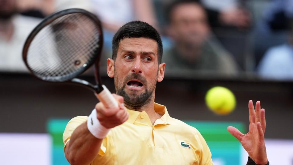 Novak Djokovic, Roma Açık'a ilk maçtan veda etti