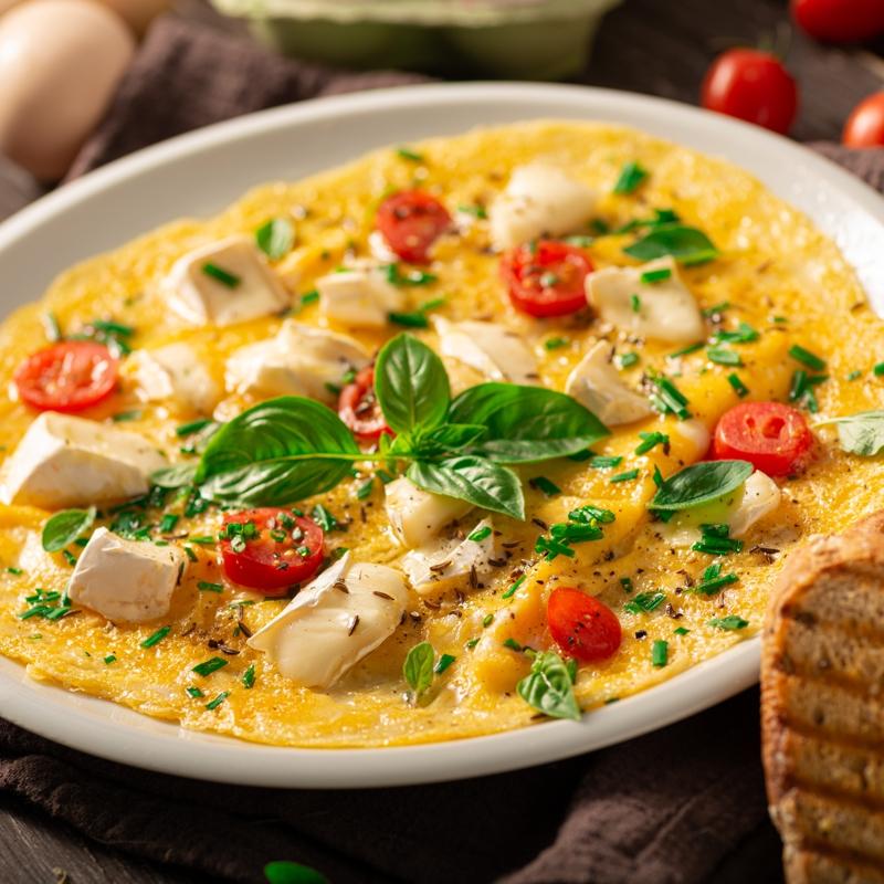 Peynirli omlet tarifi, buram buram lezzet kokuyor: Yumurta �i� kalm�yor